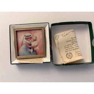 Donald Zolan "Mothers Angels" Mini Framed lithograph featuring children